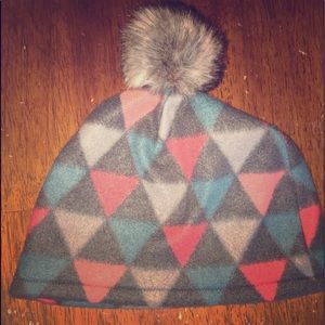 Triangular Checkered Felt Hat